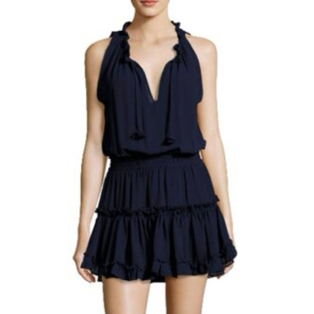 Misa Los Angeles Navy Dress